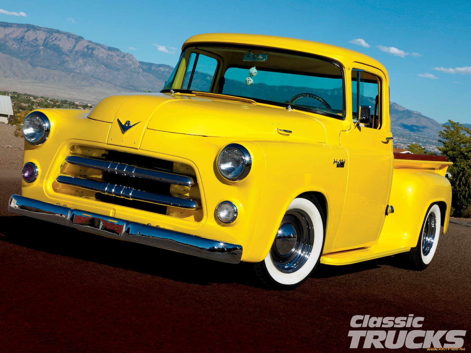 1955, dodge, truck, , custom, pick, up